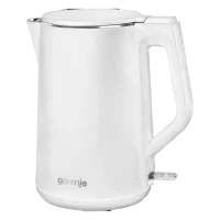 Электрочайник Gorenje K15DWW, белый, 1,5 л, 2200 Вт Электрочайник Gorenje K15DWW, белый, 1,5 л, 2200 Вт