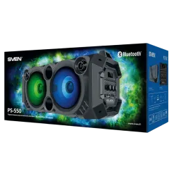 Портативная колонка SVEN PS-550 36 Вт Bluetooth 10 часов Черная