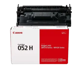 Картридж Canon CRG-052H, 9200 страниц, чёрный