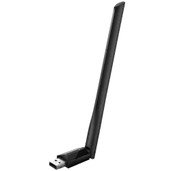 USB адаптер Wi-Fi TP-Link Archer T2U Plus, чёрный, 433 Мбит/с и 200 Мбит/с, 5 ГГц и 2,4 ГГц
