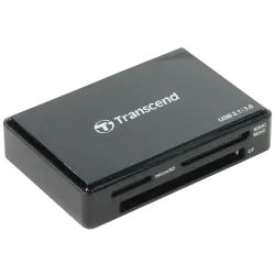 Кардридер Transcend TS-RDC8 USB Type-C для SD, microSD и CompactFlash, чёрный Кардридер Transcend TS-RDC8 USB Type-C для SD, microSD и CompactFlash, чёрный