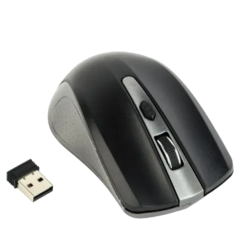 Беспроводная мышь Gembird MUSW-4B-04-GB 1600 dpi Серый/Черный Беспроводная мышь Gembird MUSW-4B-04-GB 1600 dpi Серый/Черный