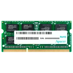 Оперативная память Apacer AS08GFA60CATBGJ 8 ГБ DDR3L 1600 МГц SO-DIMM для ноутбука Оперативная память Apacer AS08GFA60CATBGJ 8 ГБ DDR3L 1600 МГц SO-DIMM для ноутбука