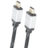 Видеокабель Cablexpert CCB-HDMIL-1.5M, HDMI (M) на HDMI (M), угловой, 4K, 1,5 м, чёрный