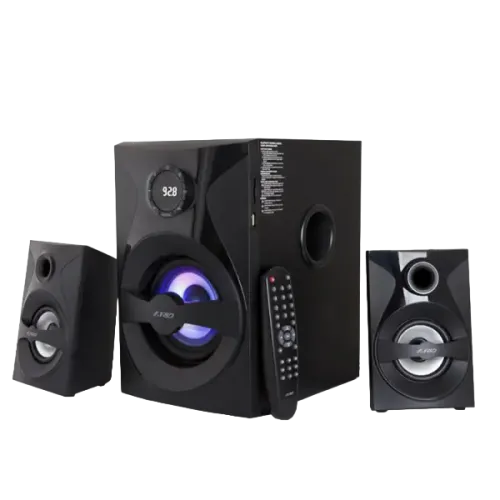 Компьютерные колонки F&D F380X, 2.1, 54 Вт, Bluetooth, FM-радио, черные
