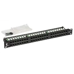 Патч-панель APC Dual IDC 48 портов 1U UTP Cat.5e, 19" Патч-панель APC Dual IDC 48 портов 1U UTP Cat.5e, 19"