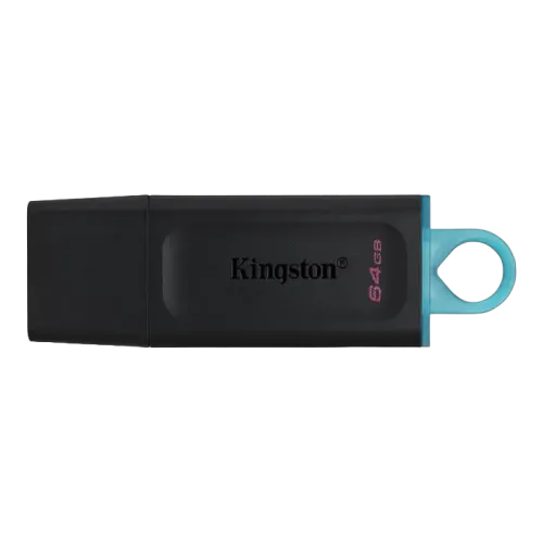 USB-флешка Kingston DataTraveler Exodia 64 ГБ USB 3.2 Черная/Синяя USB-флешка Kingston DataTraveler Exodia 64 ГБ USB 3.2 Черная/Синяя