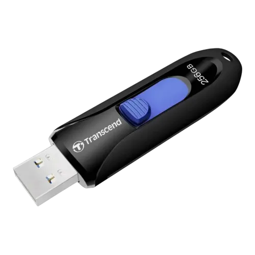 Флеш-накопитель Transcend JetFlash 790 256 ГБ USB 3.1, USB Type-A, черный
