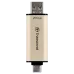 Флеш-накопитель Transcend JetFlash 930C 256 ГБ USB 3.1, USB Type-C + USB Type-A, золотой Флеш-накопитель Transcend JetFlash 930C 256 ГБ USB 3.1, USB Type-C + USB Type-A, золотой