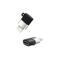 Адаптер XO NB149B Micro-USB - Lightning, черный Адаптер XO NB149B Micro-USB - Lightning, черный