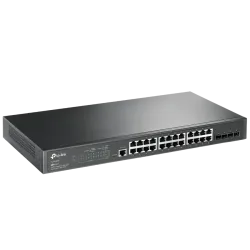 Сетевой коммутатор TP-LINK TL-SG3428, 24x Gigabit Ethernet, 4x SFP, 1U
