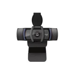Веб-камера Logitech C920S Pro Full HD 1080p, автофокус, стереомикрофоны, шторка конфиденциальности, чёрная Веб-камера Logitech C920S Pro Full HD 1080p, автофокус, стереомикрофоны, шторка конфиденциальности, чёрная
