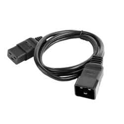 Кабель питания Cablexpert PC-189-C19, IEC C14 - C13, 1,5 м, чёрный