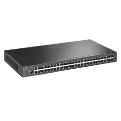Сетевой коммутатор TP-Link TL-SG3452 JetStream 48x Gigabit, 4x SFP, управляемый