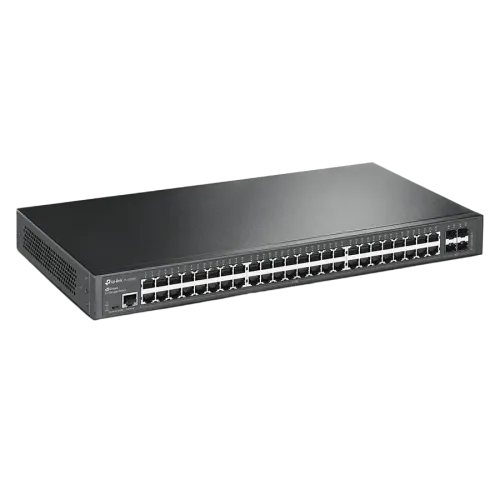 Сетевой коммутатор TP-Link TL-SG3452 JetStream 48x Gigabit, 4x SFP, управляемый Сетевой коммутатор TP-Link TL-SG3452 JetStream 48x Gigabit, 4x SFP, управляемый