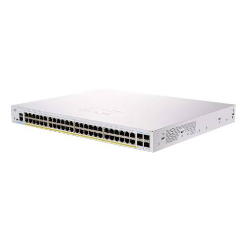 Коммутатор Cisco CBS350-48P-4X 48x Gigabit PoE, 4x 10G SFP+