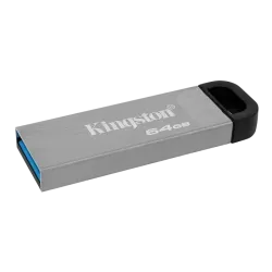 USB-флешка Kingston DataTraveler Kyson 64 ГБ USB 3.2 Серебристая USB-флешка Kingston DataTraveler Kyson 64 ГБ USB 3.2 Серебристая