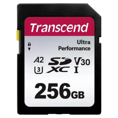Карта памяти Transcend SDXC340S 256 ГБ, SDXC, UHS-I, 160 МБ/с Карта памяти Transcend SDXC340S 256 ГБ, SDXC, UHS-I, 160 МБ/с
