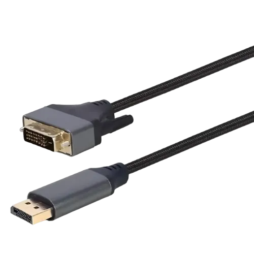 Видеокабель Cablexpert CC-DPM-DVIM-4K-6 DisplayPort - DVI-D, 4K UHD 30 Гц, 1.8 м, чёрный Видеокабель Cablexpert CC-DPM-DVIM-4K-6 DisplayPort - DVI-D, 4K UHD 30 Гц, 1.8 м, чёрный