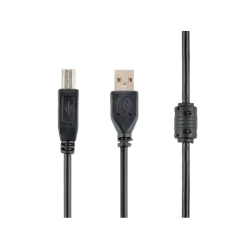 Кабель Cablexpert CCFB-USB2-AMBM-1.5M USB 2.0 Type-A - Type-B, 1,5 м, чёрный