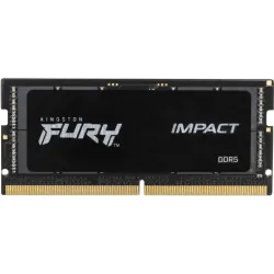 Оперативная память Kingston FURY Impact 32 ГБ DDR5 5600 МГц SO-DIMM, CL40, черная Оперативная память Kingston FURY Impact 32 ГБ DDR5 5600 МГц SO-DIMM, CL40, черная