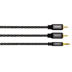 Аудиокабель Avinity 2 RCA - Jack 3,5 мм, стерео, 3 м