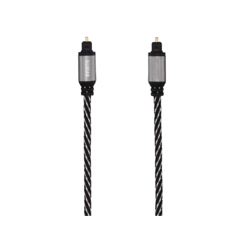 Оптический аудиокабель Avinity Toslink (ODT), 1,5 м, тканевая оплётка