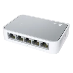Сетевой коммутатор TP-LINK TL-SF1005D 5x 100 Мбит/с, белый Сетевой коммутатор TP-LINK TL-SF1005D 5x 100 Мбит/с, белый