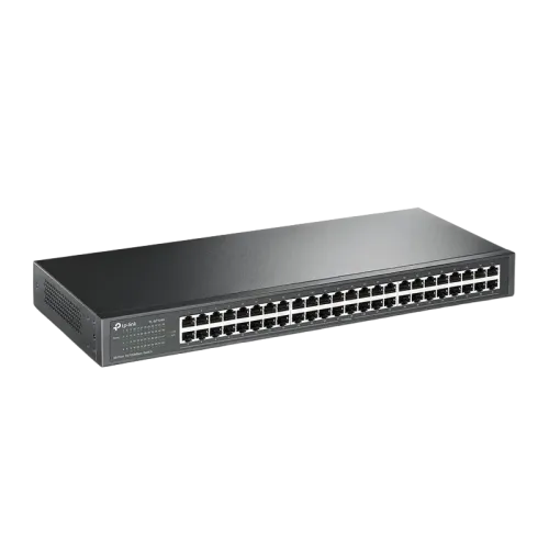 Сетевой коммутатор TP-Link TL-SF1048 48x 10/100 Мбит/с, 19", серый Сетевой коммутатор TP-Link TL-SF1048 48x 10/100 Мбит/с, 19", серый