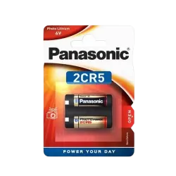 Батарейки Panasonic Photo Power 2CR-5L 2CR5, литиевые, 6 В, 1400 мАч, 2 шт. Батарейки Panasonic Photo Power 2CR-5L 2CR5, литиевые, 6 В, 1400 мАч, 2 шт.