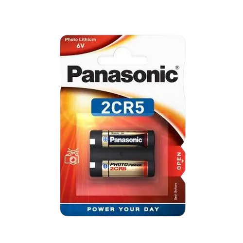 Батарейки Panasonic Photo Power 2CR-5L 2CR5, литиевые, 6 В, 1400 мАч, 2 шт. Батарейки Panasonic Photo Power 2CR-5L 2CR5, литиевые, 6 В, 1400 мАч, 2 шт.