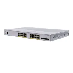 Управляемый коммутатор Cisco CBS250-24FP-4G, 24x Gigabit Ethernet, 24x PoE, 4x SFP Управляемый коммутатор Cisco CBS250-24FP-4G, 24x Gigabit Ethernet, 24x PoE, 4x SFP
