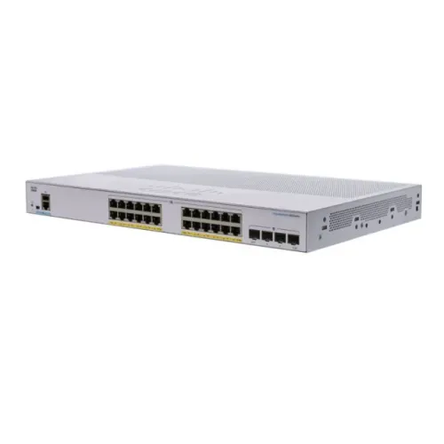 Управляемый коммутатор Cisco CBS250-24FP-4G, 24x Gigabit Ethernet, 24x PoE, 4x SFP Управляемый коммутатор Cisco CBS250-24FP-4G, 24x Gigabit Ethernet, 24x PoE, 4x SFP