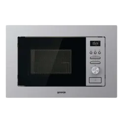Встраиваемая микроволновая печь Gorenje BMI201AG1X 20 л, 800 Вт, гриль, нержавеющая сталь