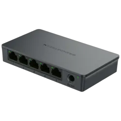 Сетевой коммутатор Grandstream GWN7700 5x Gigabit, черный