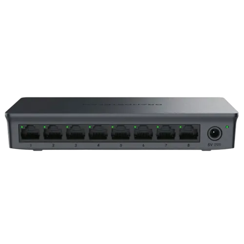 Сетевой коммутатор Grandstream GWN7701 8 портов Gigabit Ethernet Черный Сетевой коммутатор Grandstream GWN7701 8 портов Gigabit Ethernet Черный