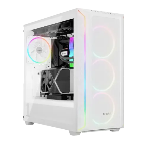 Корпус для ПК be quiet! SHADOW BASE 800 FX Full-Tower, ABS пластик, белый, ARGB, без БП Корпус для ПК be quiet! SHADOW BASE 800 FX Full-Tower, ABS пластик, белый, ARGB, без БП
