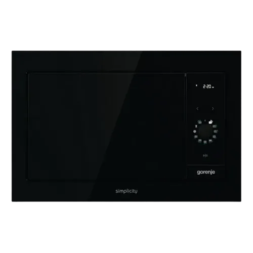 Встраиваемая микроволновая печь Gorenje BM235G1SYB 23 л, 900 Вт, кварцевый гриль, чёрная Встраиваемая микроволновая печь Gorenje BM235G1SYB 23 л, 900 Вт, кварцевый гриль, чёрная
