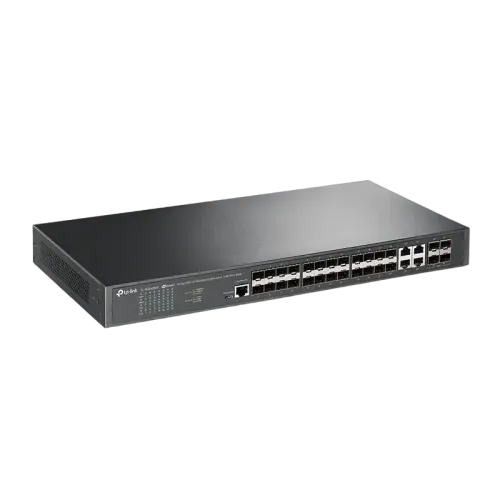 Сетевой коммутатор TP-LINK TL-SG3428XF, 20x SFP, 4x SFP+, серый