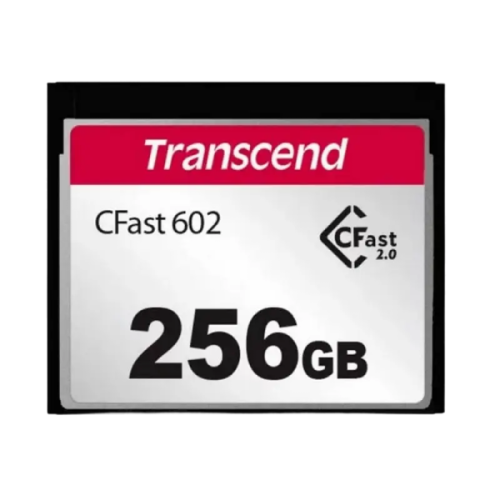 Карта памяти Transcend CFX602 256 ГБ CFast 2.0, до 510 МБ/с Карта памяти Transcend CFX602 256 ГБ CFast 2.0, до 510 МБ/с