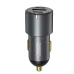 Автомобильное зарядное устройство XO CC45 30 Вт, 2 USB-C, USB-A, чёрное Автомобильное зарядное устройство XO CC45 30 Вт, 2 USB-C, USB-A, чёрное