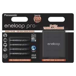 Аккумуляторы Panasonic Eneloop Pro BK-4HCDEC4CP AAA 930 мАч, Ni-MH, 4 шт.