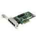 Сетевой адаптер Dell 540-BDRJ PCIe, 4 порта RJ-45 Gigabit Ethernet для PowerEdge