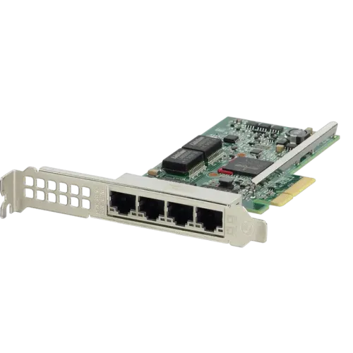 Сетевой адаптер Dell 540-BDRJ PCIe, 4 порта RJ-45 Gigabit Ethernet для PowerEdge