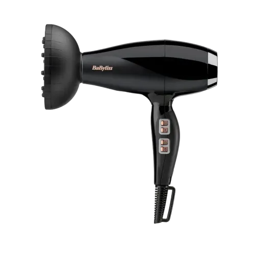Фен BaByliss 6716DE, 2300 Вт, с ионизацией и диффузором, чёрный Фен BaByliss 6716DE, 2300 Вт, с ионизацией и диффузором, чёрный