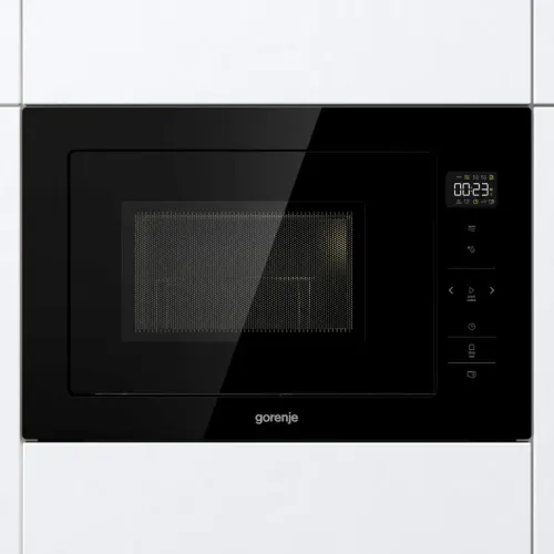 Встраиваемая микроволновая печь Gorenje BM251SG2BG 25 л, 900 Вт, кварцевый гриль, чёрная Встраиваемая микроволновая печь Gorenje BM251SG2BG 25 л, 900 Вт, кварцевый гриль, чёрная