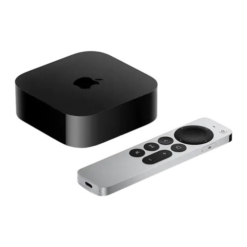 Медиаплеер Apple TV 4K 3-го поколения 128 ГБ Wi-Fi + Ethernet, чёрный