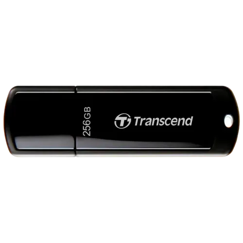 Флеш-накопитель Transcend JetFlash 700 256 ГБ USB 3.1, USB Type-A, черный