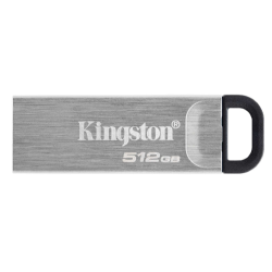 USB-флешка Kingston DataTraveler Kyson 512 ГБ USB 3.2, 200 МБ/с, серая