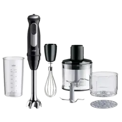 Погружной блендер Braun MultiQuick 5 Pro MQ 55254 M 1000 Вт 25 скоростей Черный